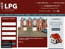 Tablet Screenshot of lpgproperty.com